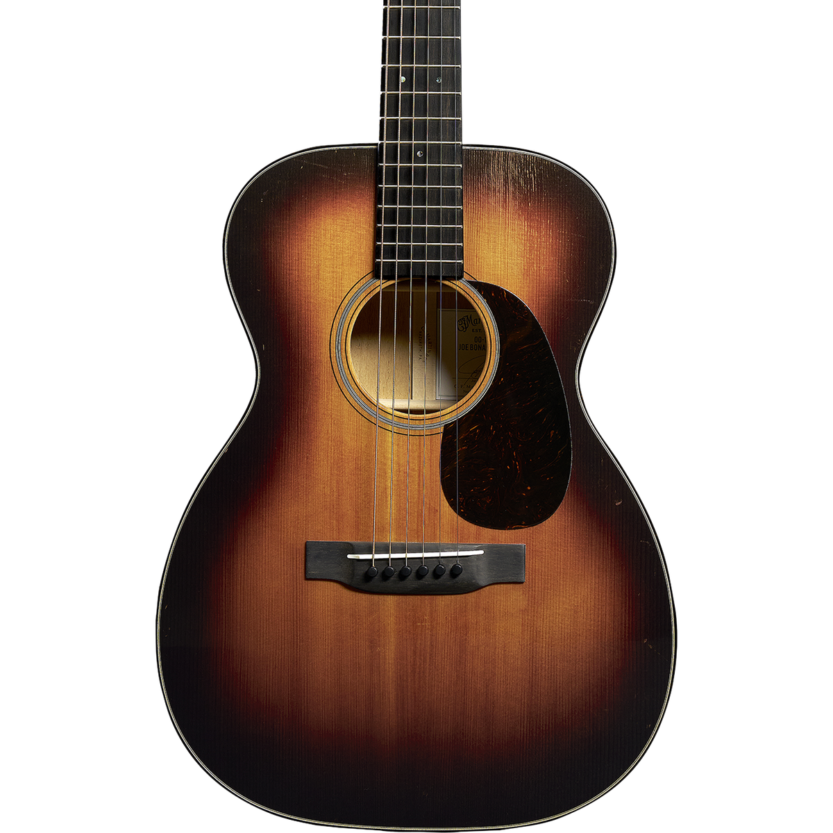 Martin 00-18 Joe Bonamassa Acoustic Guitar - 1937 Joe Bonamassa Sunburst - MusicMarket