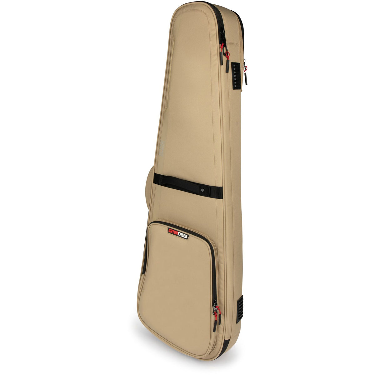 Gator Cases G-ICONELECTRIC-KHK ICON Series Bag for Electric Guitars; Khaki - View 4 | MusicMarket