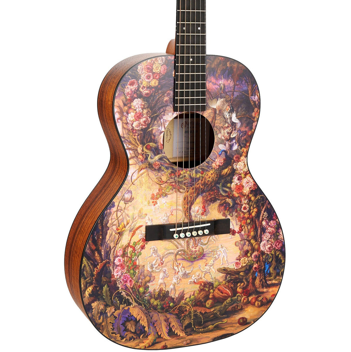 Martin 00L Oliver Limited Edition Grand Concert Acoustic Guitar - Custom Ink - MusicMarket
