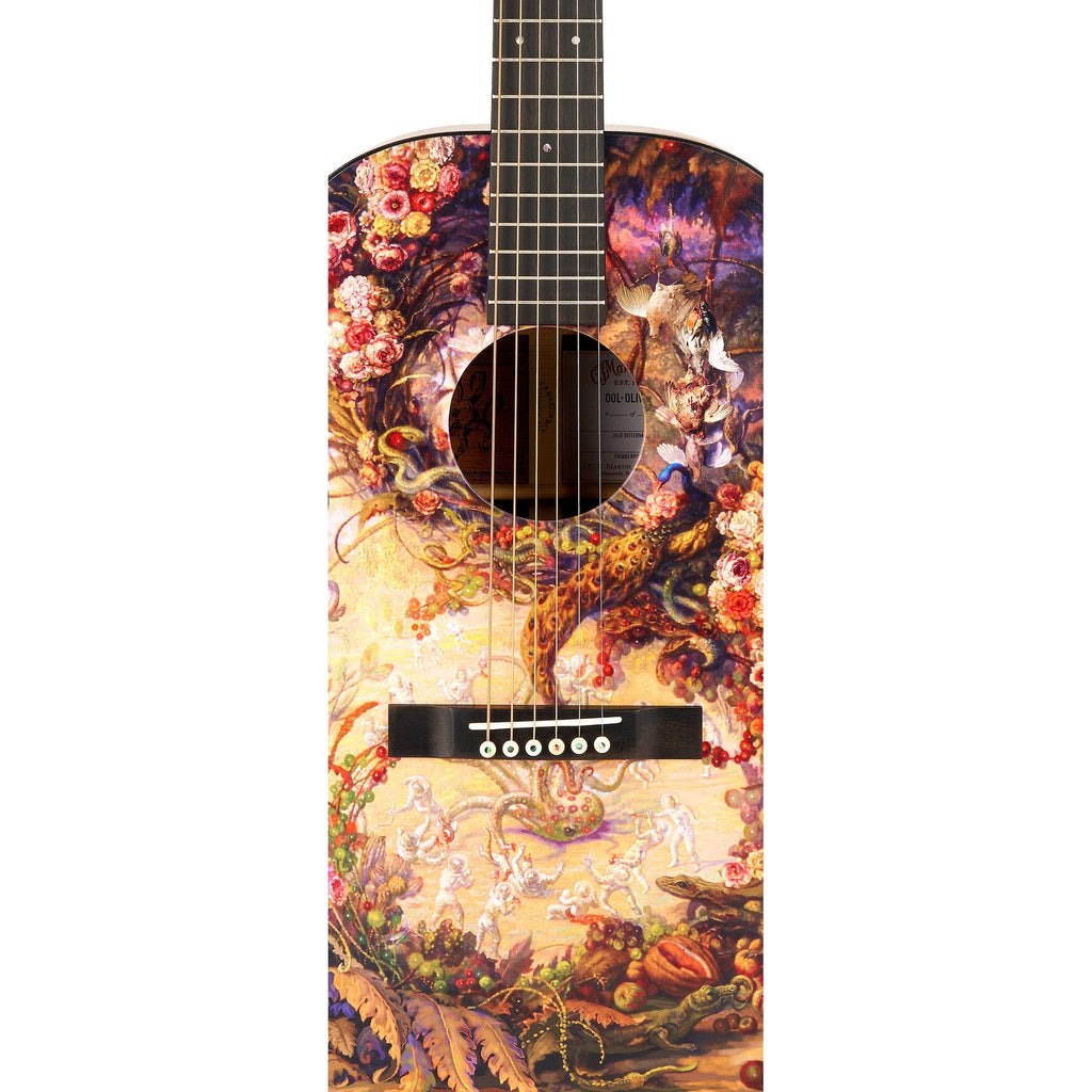 Martin 00L Oliver Limited Edition Grand Concert Acoustic Guitar - Custom Ink - View 5 | MusicMarket