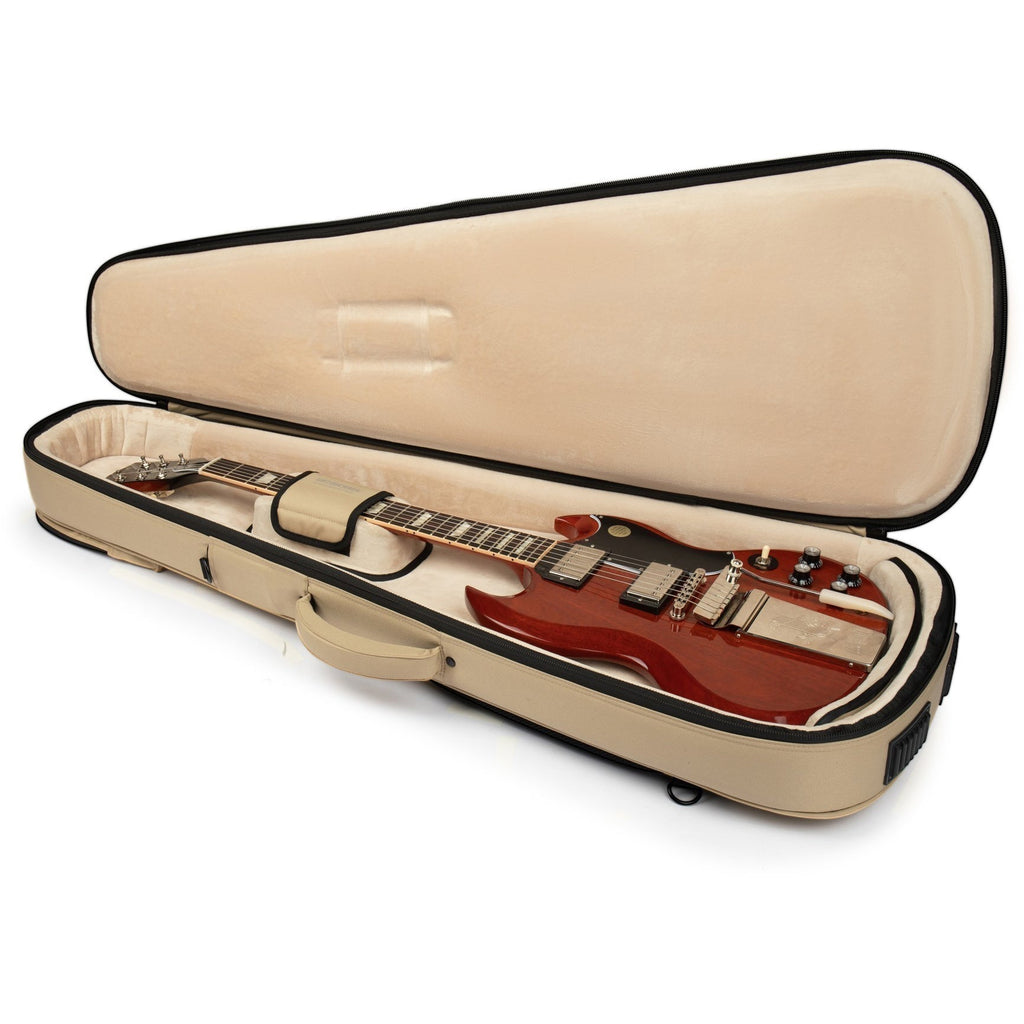 Gator Cases G-ICONELECTRIC-KHK ICON Series Bag for Electric Guitars; Khaki - View 10 | MusicMarket