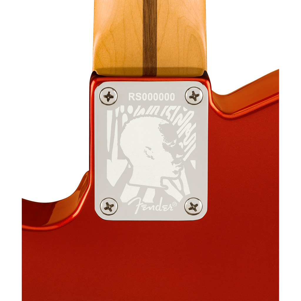 Fender Limited Edition Raphael Saadiq Telecaster - Dark Metallic Red - View 6 | MusicMarket