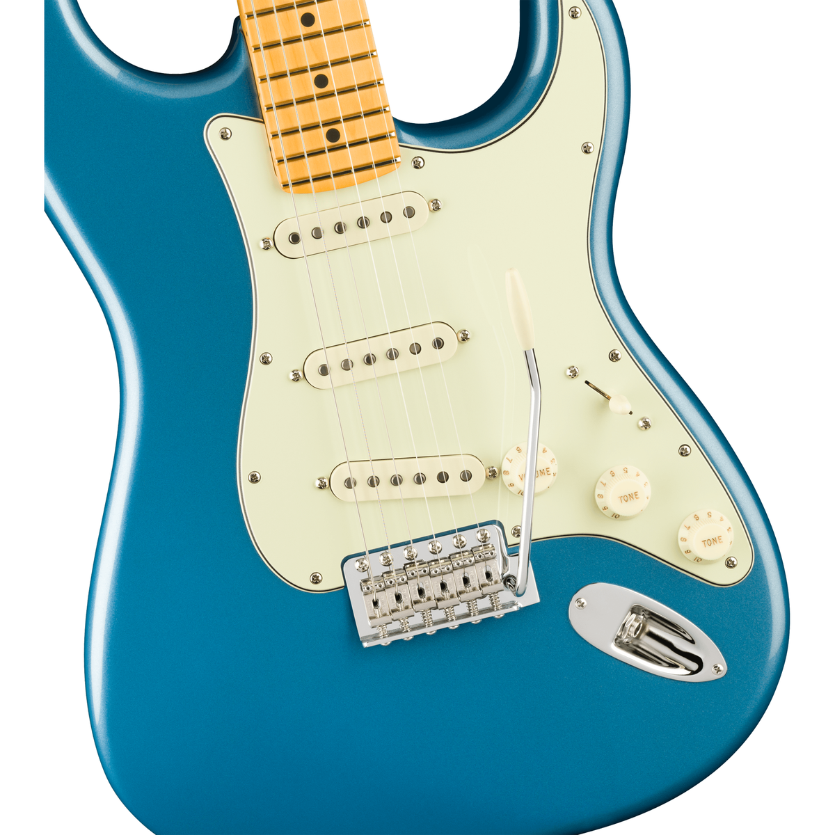 Fender American Professional Classic Stratocaster - Faded Lake Placid Blue - View 5 | MusicMarket