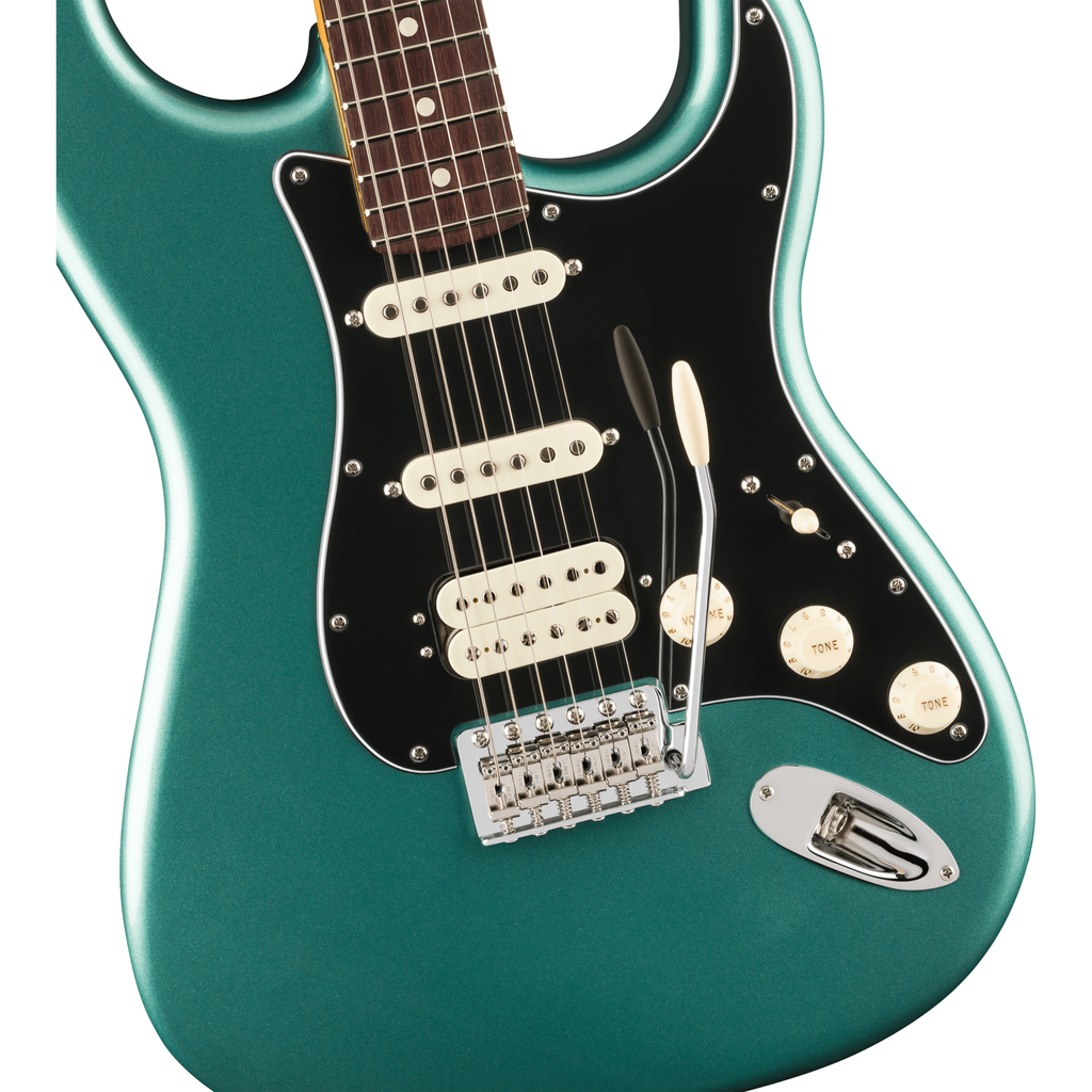 Fender American Professional Classic Stratocaster HSS - Faded Sherwood Green Metallic - View 6 | MusicMarket