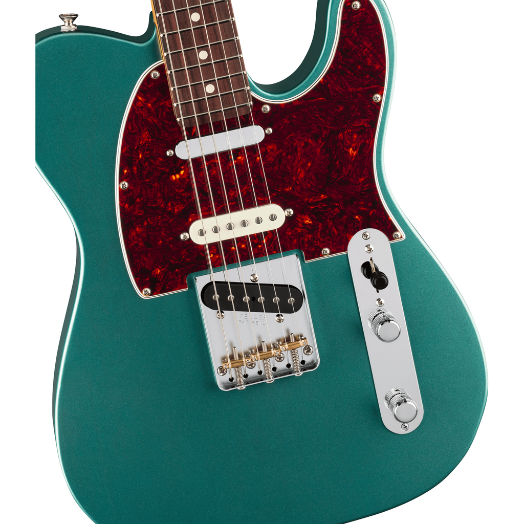 Fender American Professional Classic Hotshot Telecaster - Faded Sherwood Green Metallic - View 6 | MusicMarket