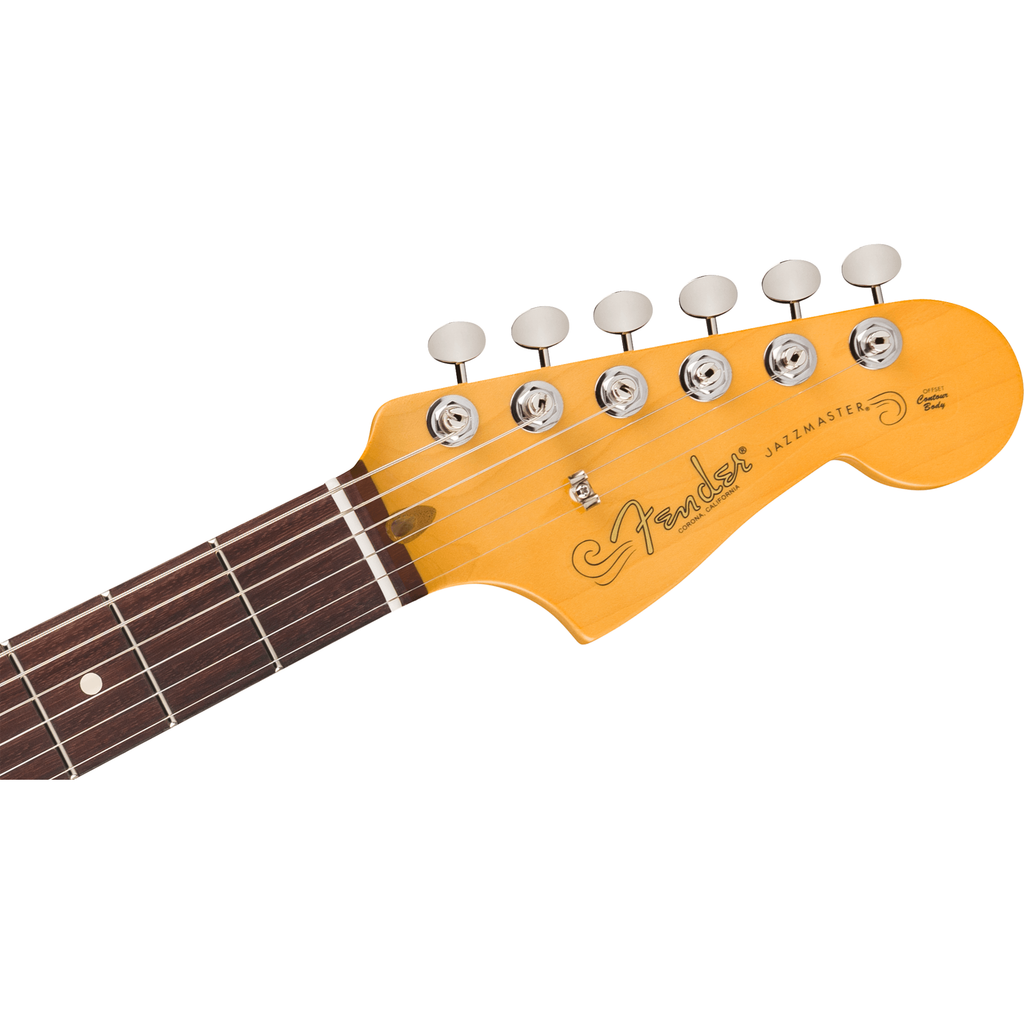 Fender American Professional Classic Jazzmaster - Faded Sherwood Green Metallic - View 4 | MusicMarket