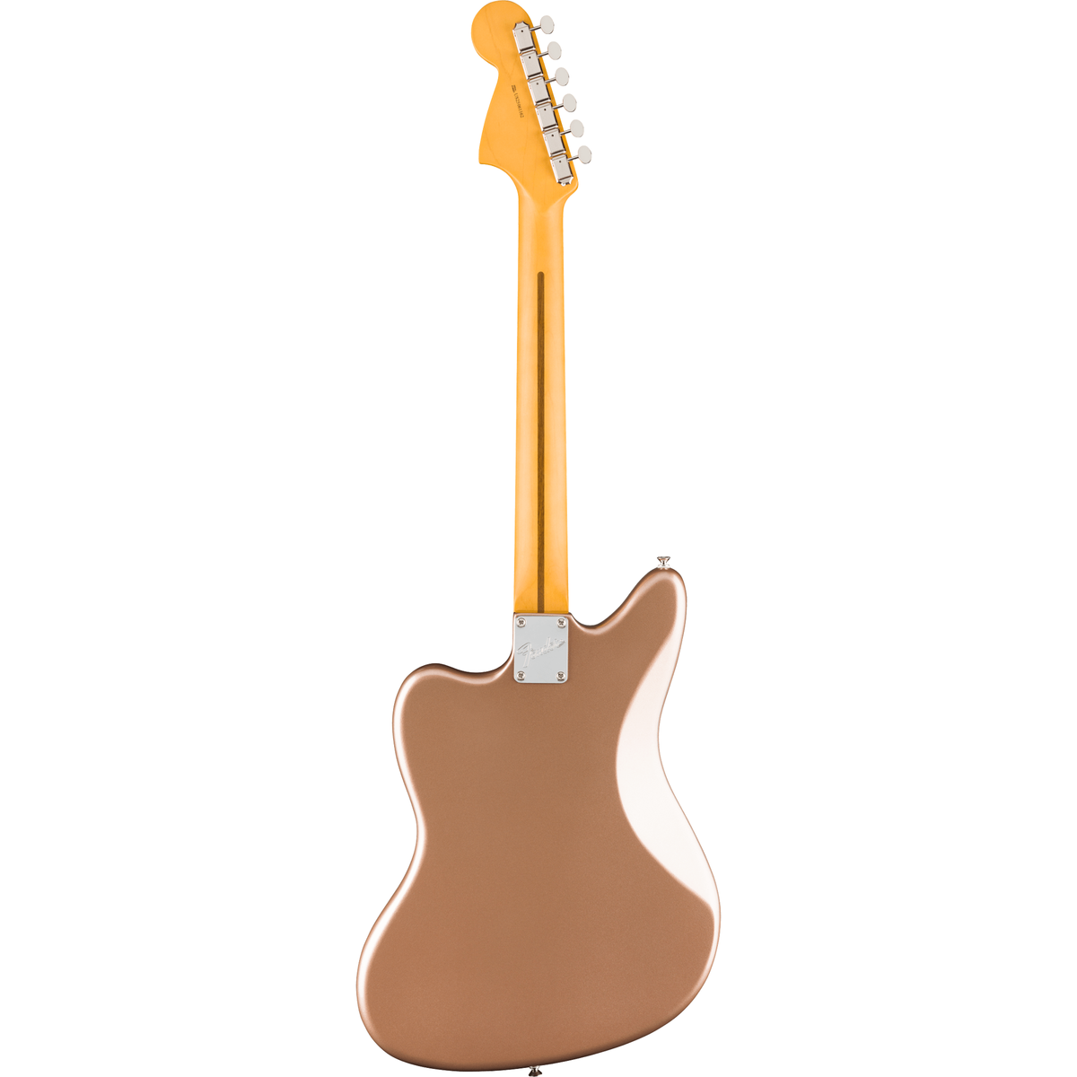 Fender American Professional Classic Jaguar Electric Guitar - Faded Firemist Gold - View 3 | MusicMarket