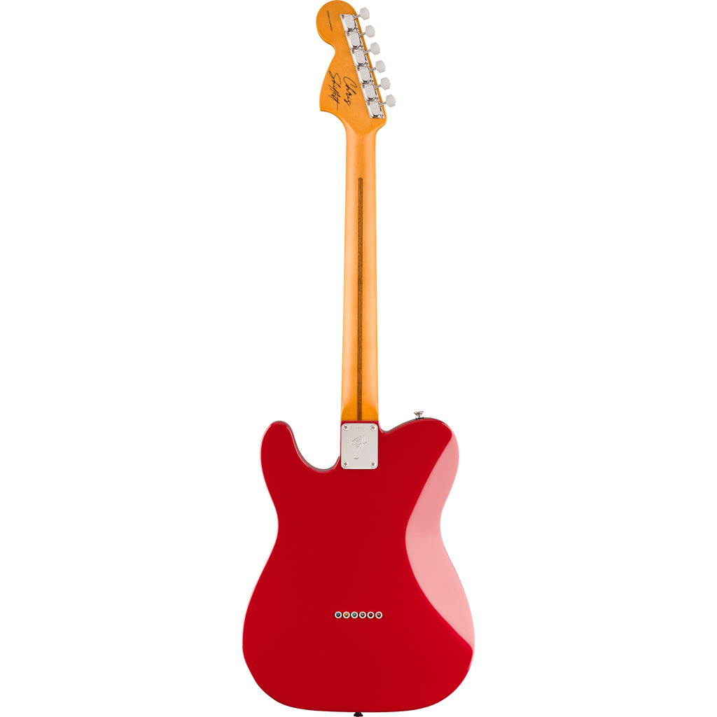 Fender Limited Edition Chris Shiflett Cleaver Telecaster Deluxe - Dakota Red - View 2 | MusicMarket