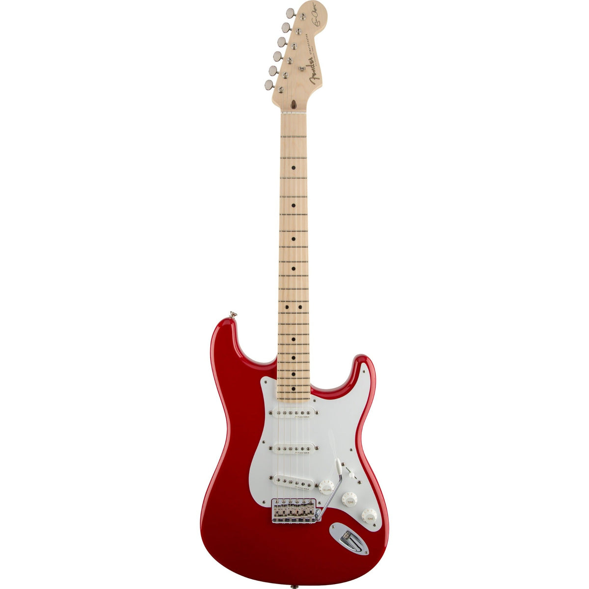 Fender Eric Clapton Stratocaster Electric Guitar in Torino Red w/ Case - View 2 | MusicMarket