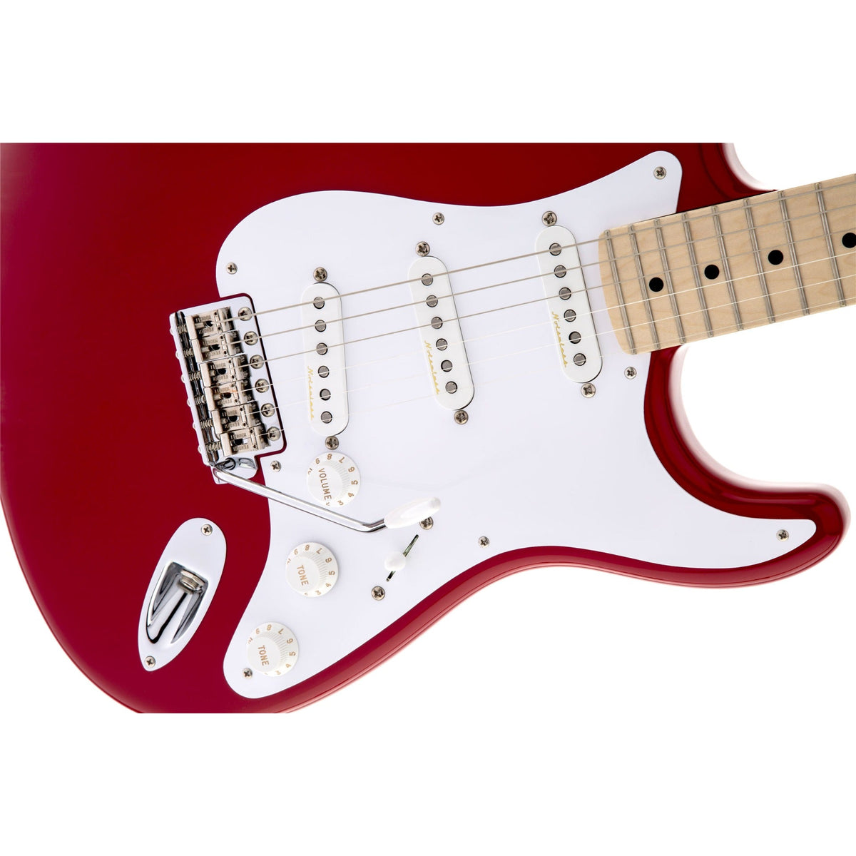 Fender Eric Clapton Stratocaster Electric Guitar in Torino Red w/ Case - View 6 | MusicMarket