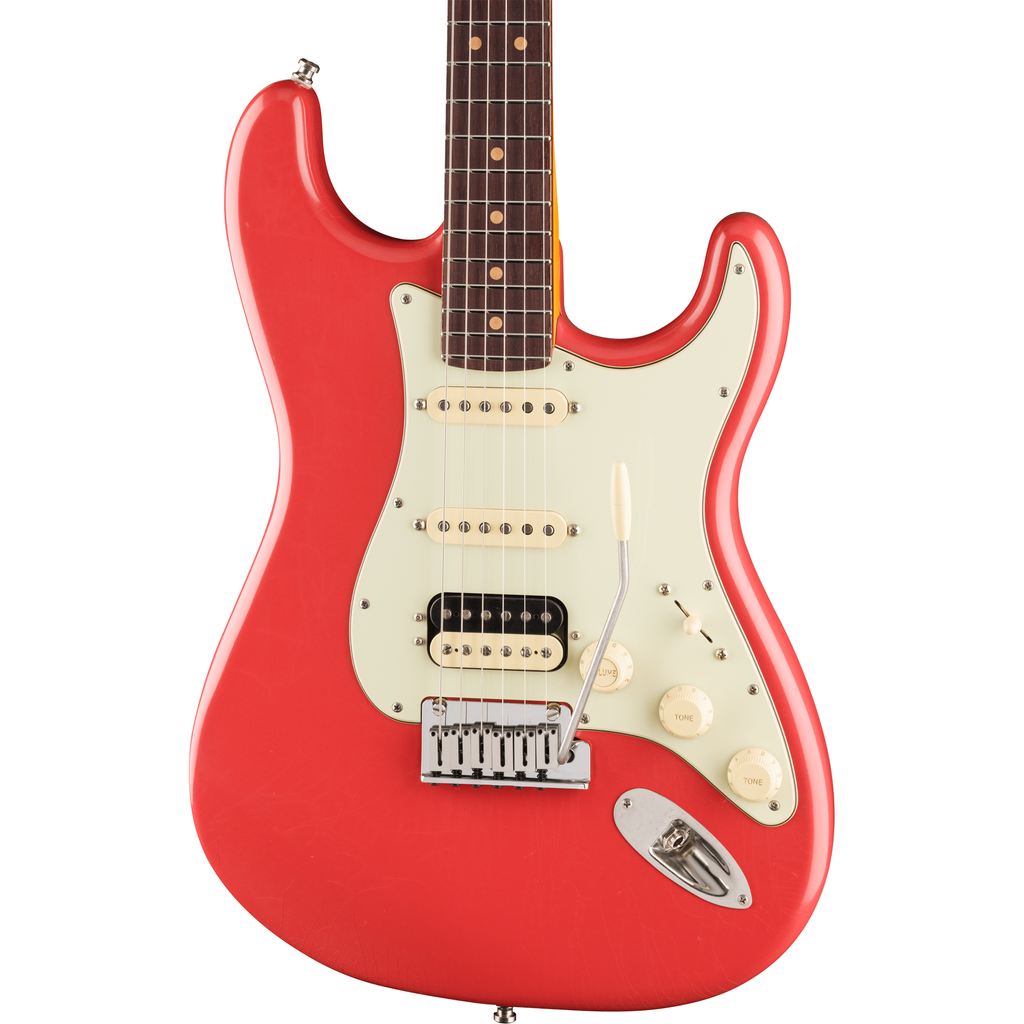 Fender American Ultra Luxe Vintage '60s Stratocaster HSS - Fiesta Red - MusicMarket