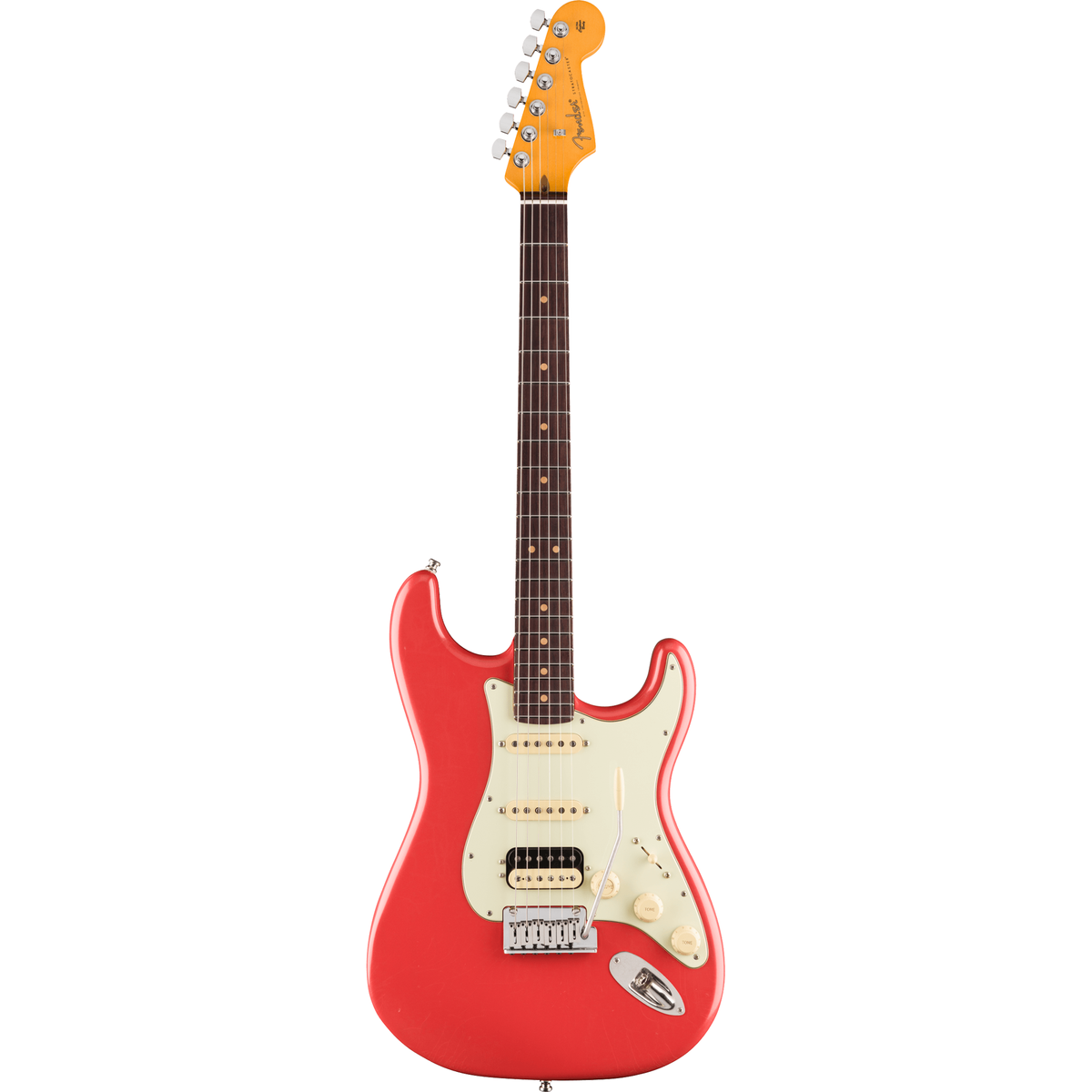 Fender American Ultra Luxe Vintage '60s Stratocaster HSS - Fiesta Red - View 2 | MusicMarket