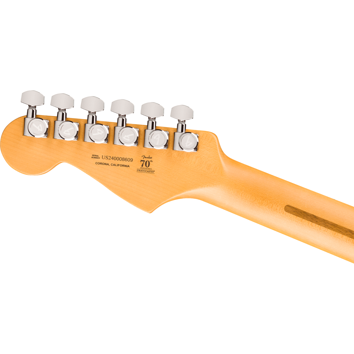 Fender American Ultra II Stratocaster HSS Electric Guitar - Texas Tea - View 4 | MusicMarket