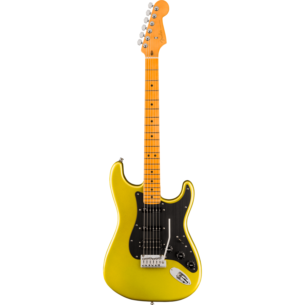 Fender American Ultra II Stratocaster HSS Electric Guitar - Solar Flare - View 2 | MusicMarket
