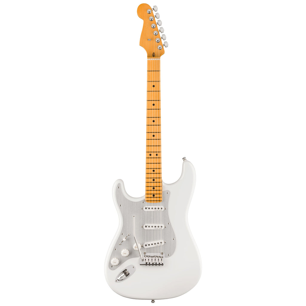 Fender American Ultra II Stratocaster Left Handed Electric Guitar - Avalanche - View 2 | MusicMarket