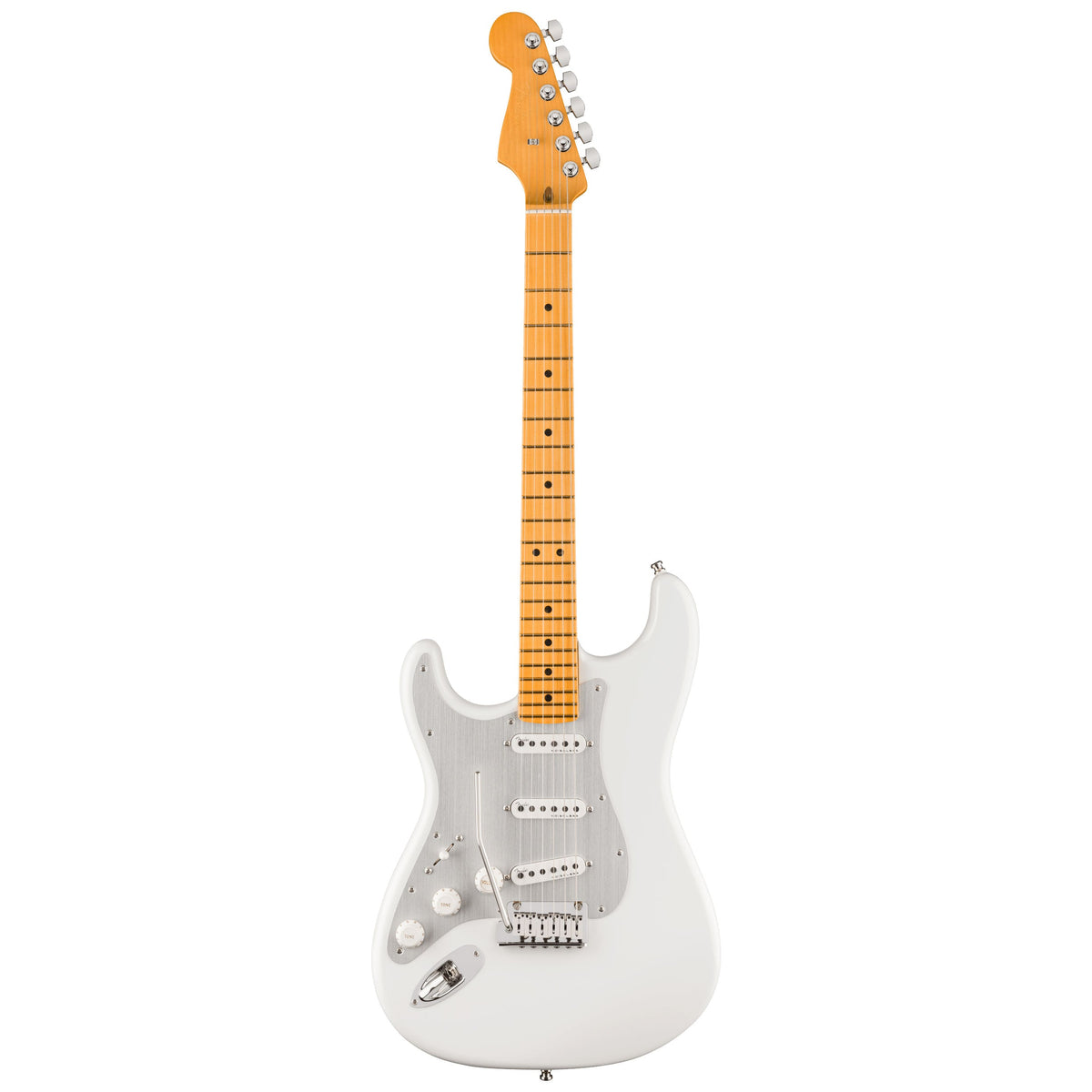 Fender American Ultra II Stratocaster Left Handed Electric Guitar - Avalanche - View 2 | MusicMarket