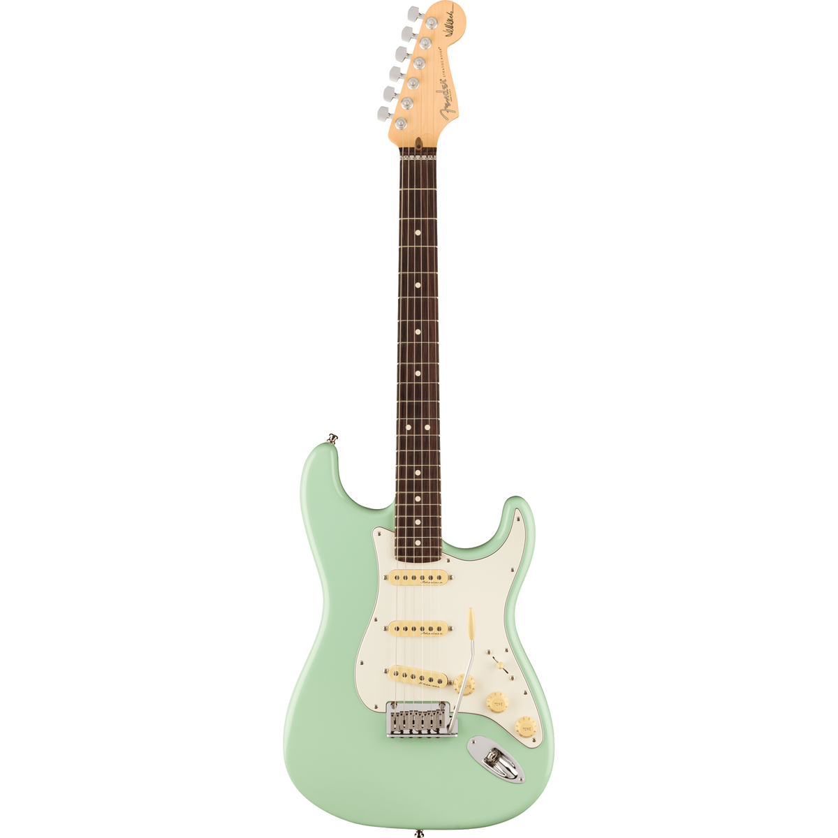 Fender Jeff Beck Stratocaster Electric Guitar - Surf Green - View 2 | MusicMarket