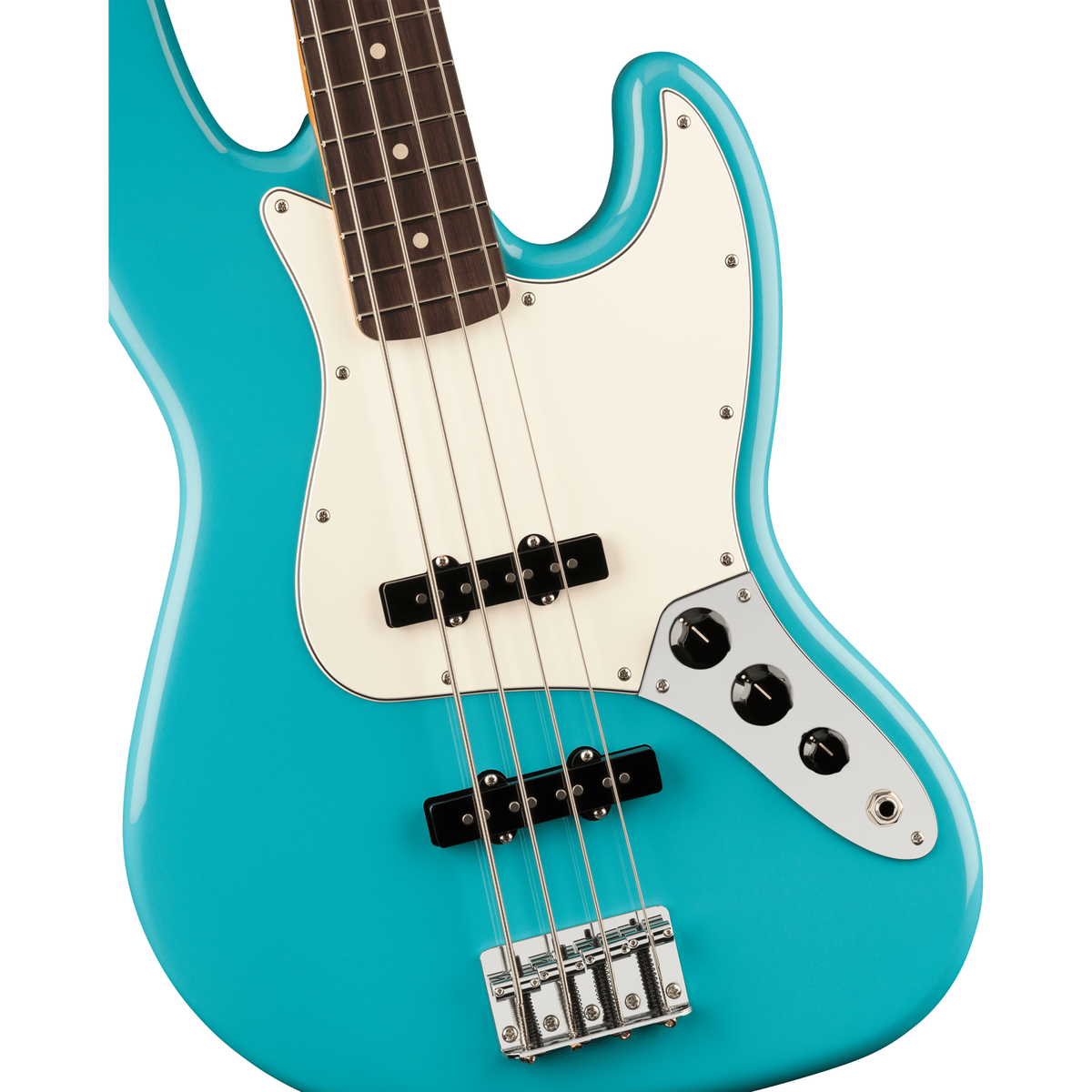 Fender Player II Jazz Bass - Rosewood Fingerboard, Aquatone Blue - View 6 | MusicMarket