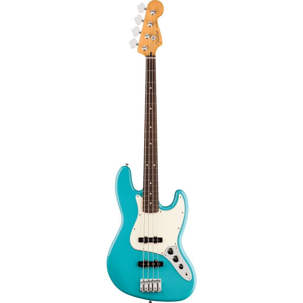 Fender Player II Jazz Bass - Rosewood Fingerboard, Aquatone Blue - View 2 | MusicMarket