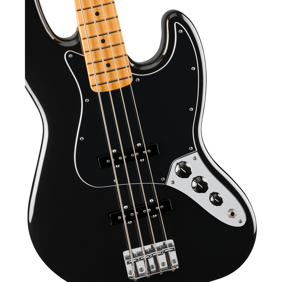 Fender Player II Jazz Bass - Maple Fingerboard, Black - View 6 | MusicMarket