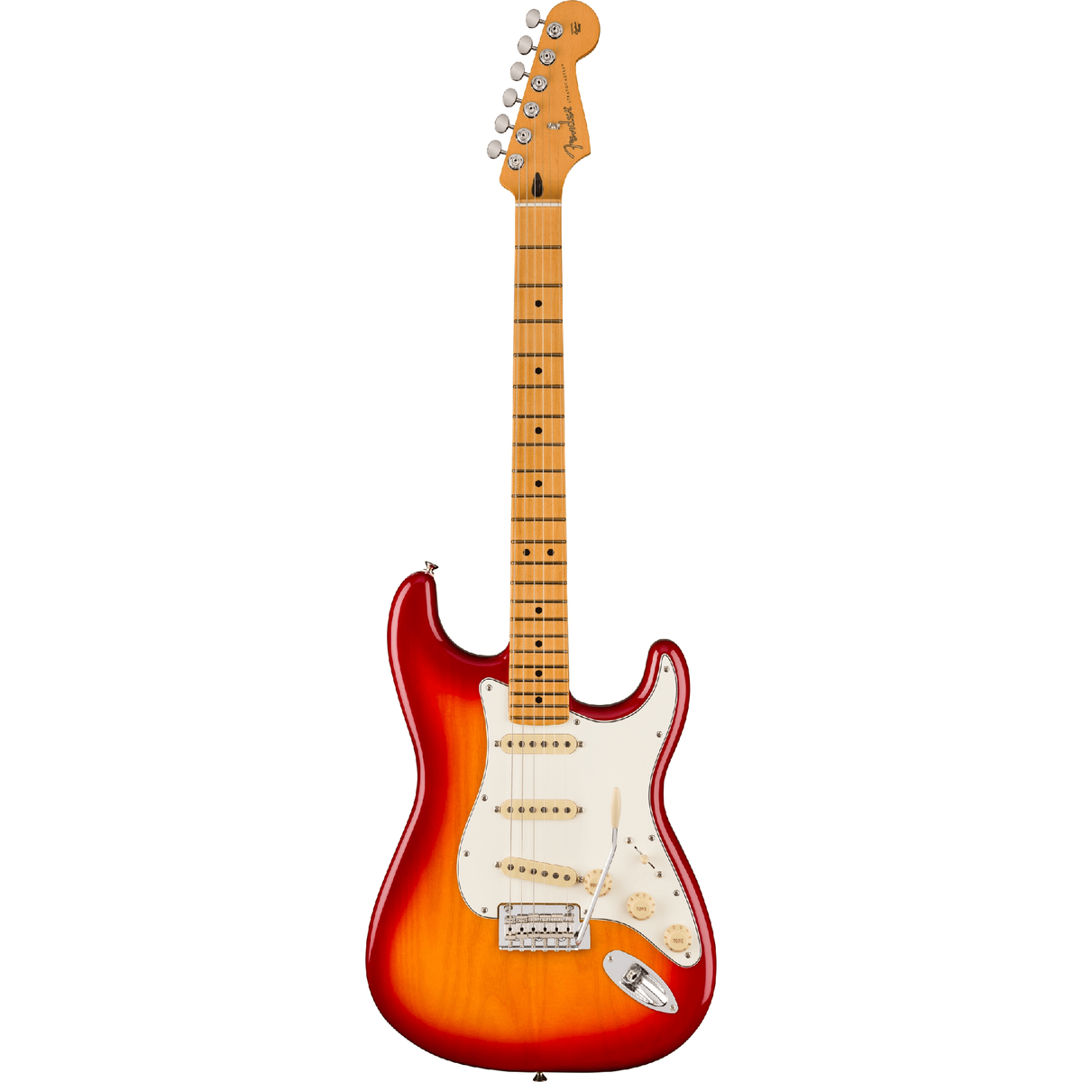Fender Player II Stratocaster - Maple Fingerboard, Aged Cherry Burst - View 2 | MusicMarket