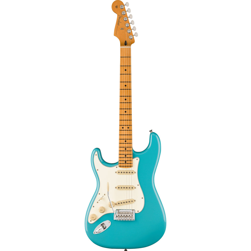 Fender Player II Stratocaster Left-Hand - Maple Fingerboard, Aquatone Blue - View 2 | MusicMarket