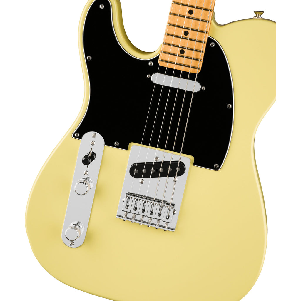 Fender Player II Telecaster Left-Hand - Maple Fingerboard, Hialeah Yellow - View 2 | MusicMarket