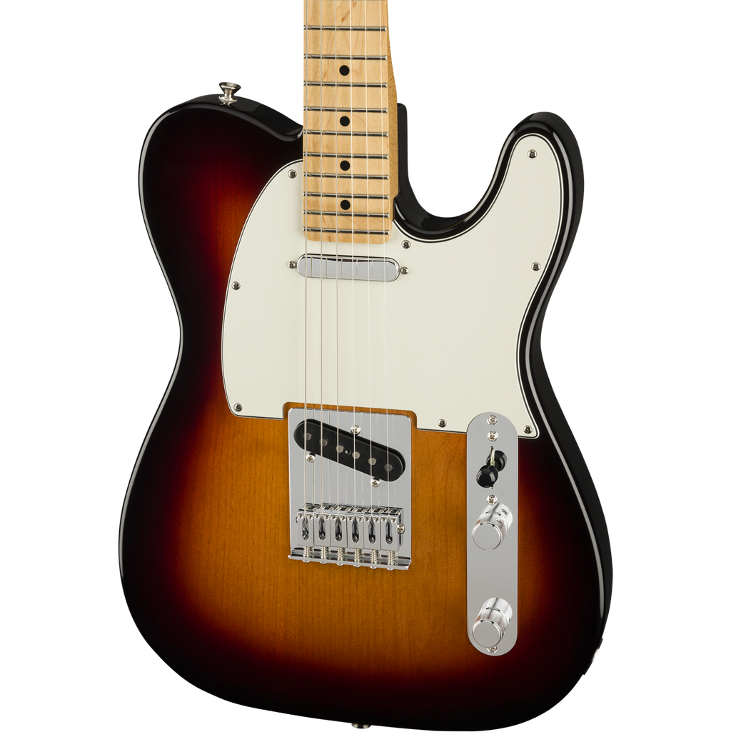Fender Player Telecaster Electric Guitar - Maple Fingerboard - 3 Color Sunburst - MusicMarket