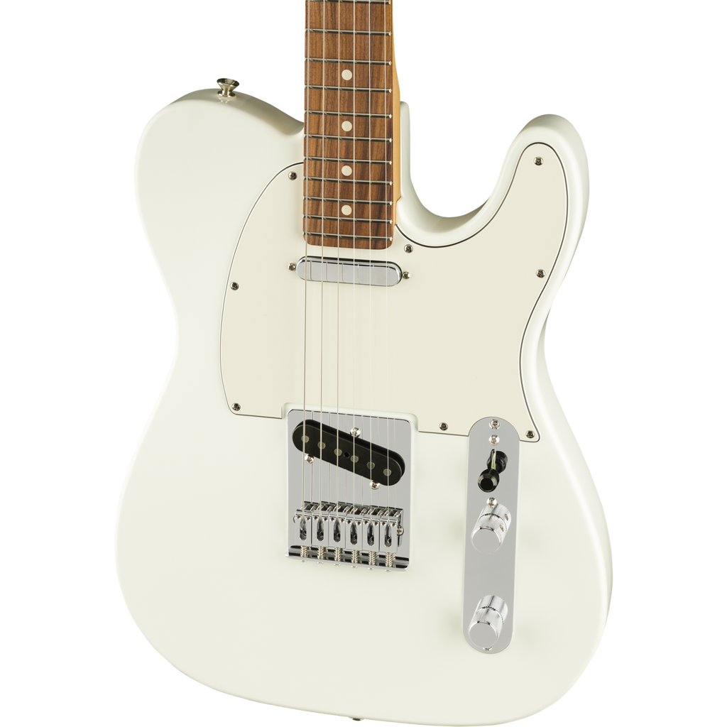 Fender Player Telecaster Electric Guitar - Pau Ferro Fingerboard - Polar White - MusicMarket