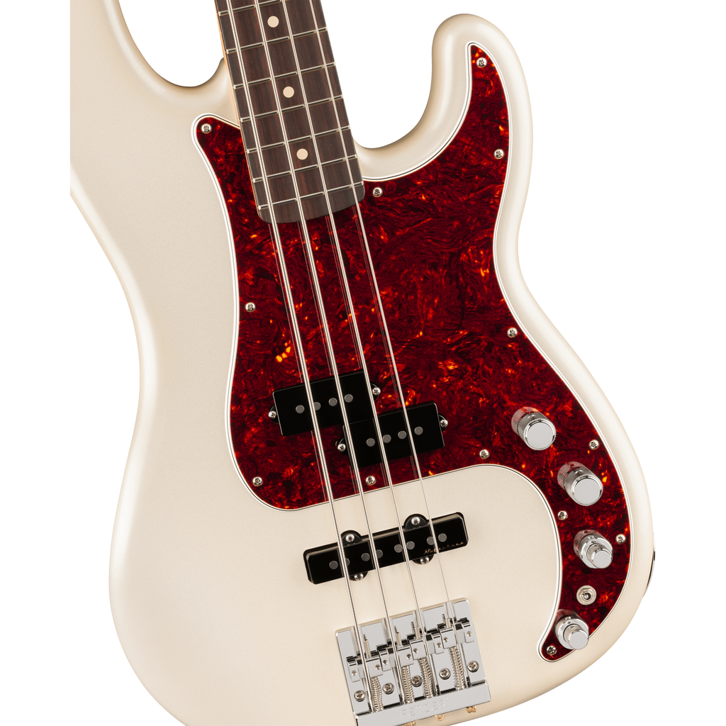 Fender Player II Modified Active Precision Bass - Olympic Pearl - View 6 | MusicMarket