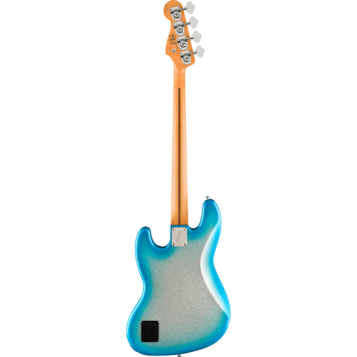 Fender Limited Player Plus x Blu DeTiger Jazz Bass - Sky Burst Sparkle - View 2 | MusicMarket