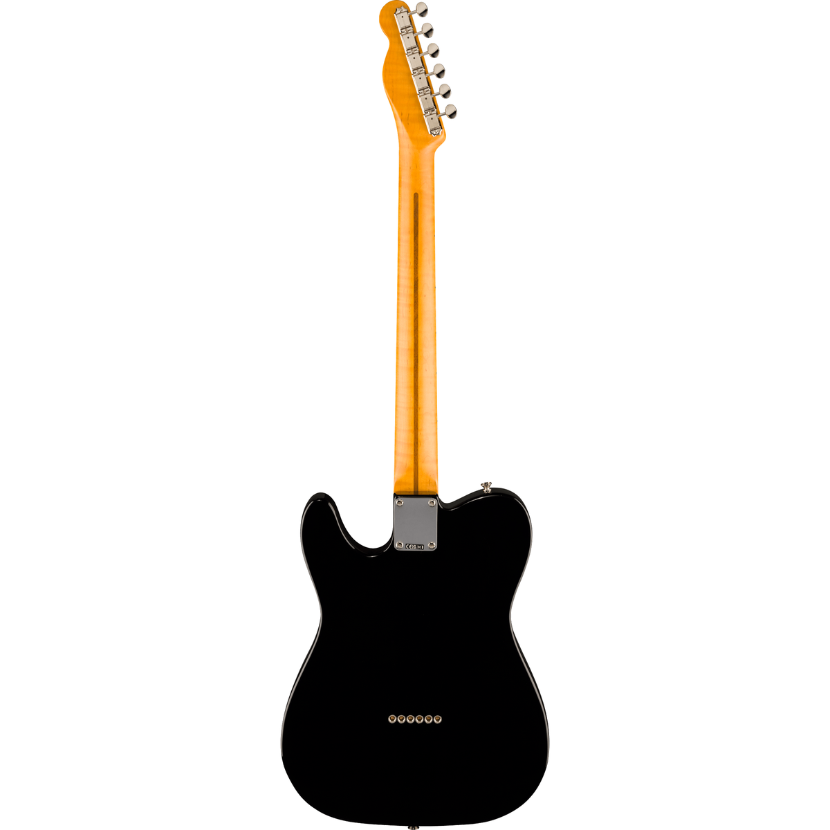 Fender Limited Edition American Vintage II 1951 Telecaster - Flame Maple Fingerboard, Black - View 3 | MusicMarket