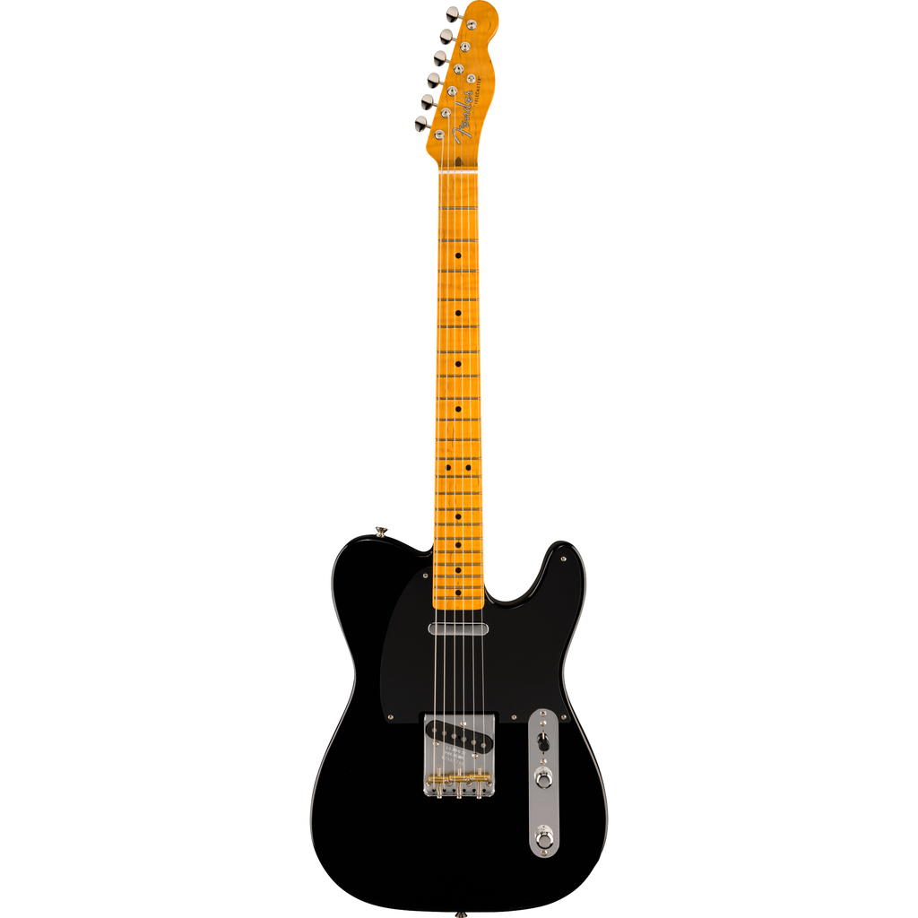 Fender Limited Edition American Vintage II 1951 Telecaster - Flame Maple Fingerboard, Black - View 2 | MusicMarket
