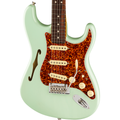Fender American Professional II Stratocaster Thinline - Transparent Surf Green - MusicMarket