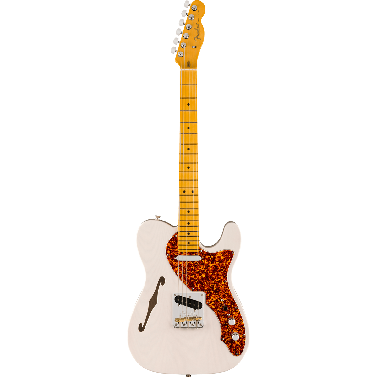 Fender LE. American Professional II Telecaster Thinline - Maple Fingerboard, White Blonde - View 2 | MusicMarket