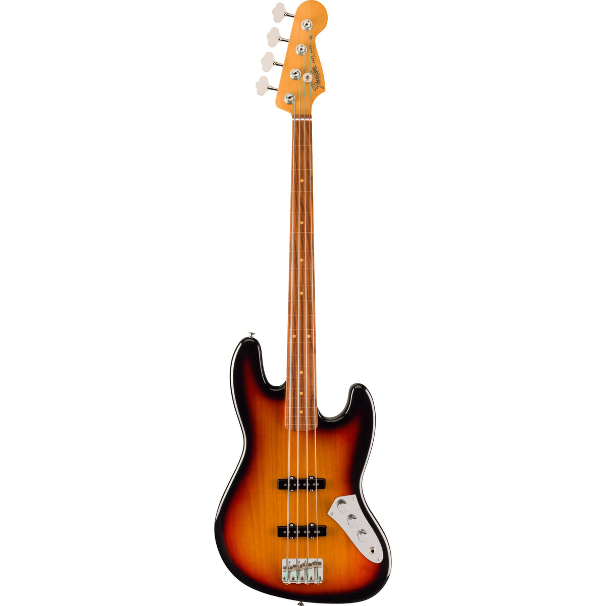 Fender Jaco Pastorius Jazz Bass Sunburst With Case - View 2 | MusicMarket
