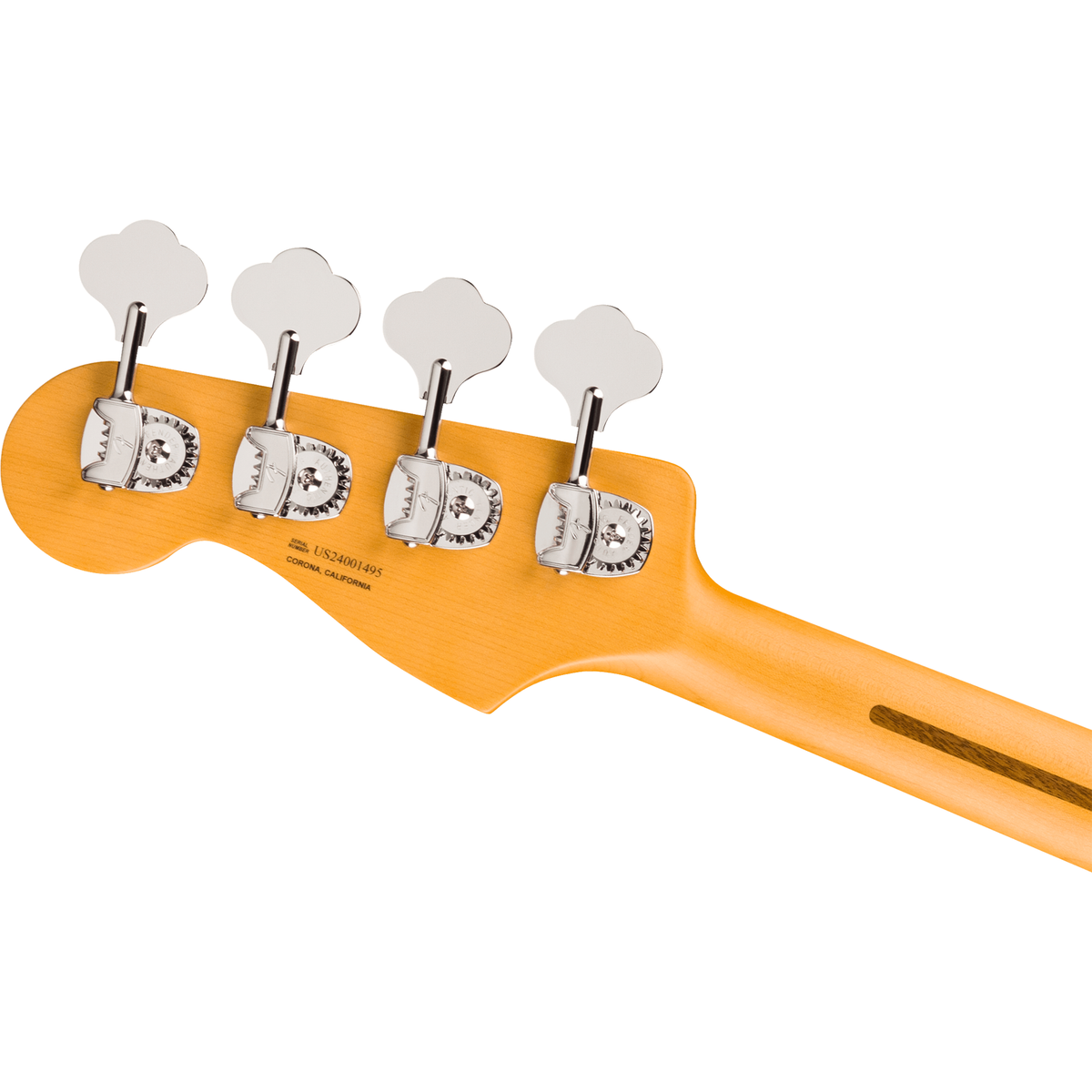 Fender American Ultra II Jazz Bass - Texas Tea - View 5 | MusicMarket