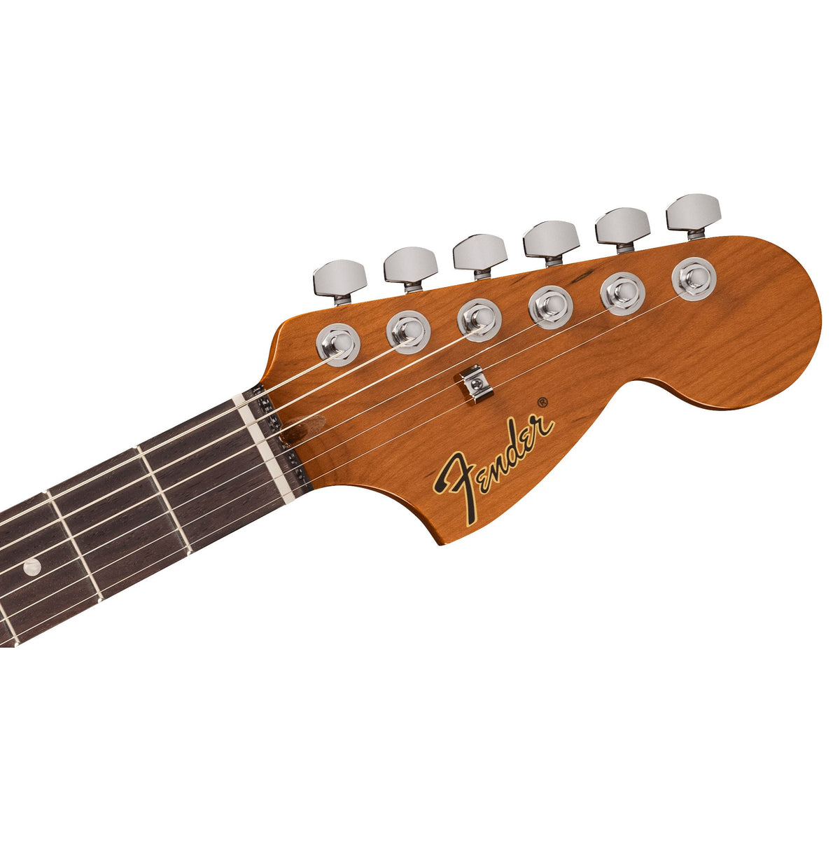 Fender Tom DeLonge Starcaster Semi-Hollow Electric Guitar - Satin Shoreline Gold - View 4 | MusicMarket