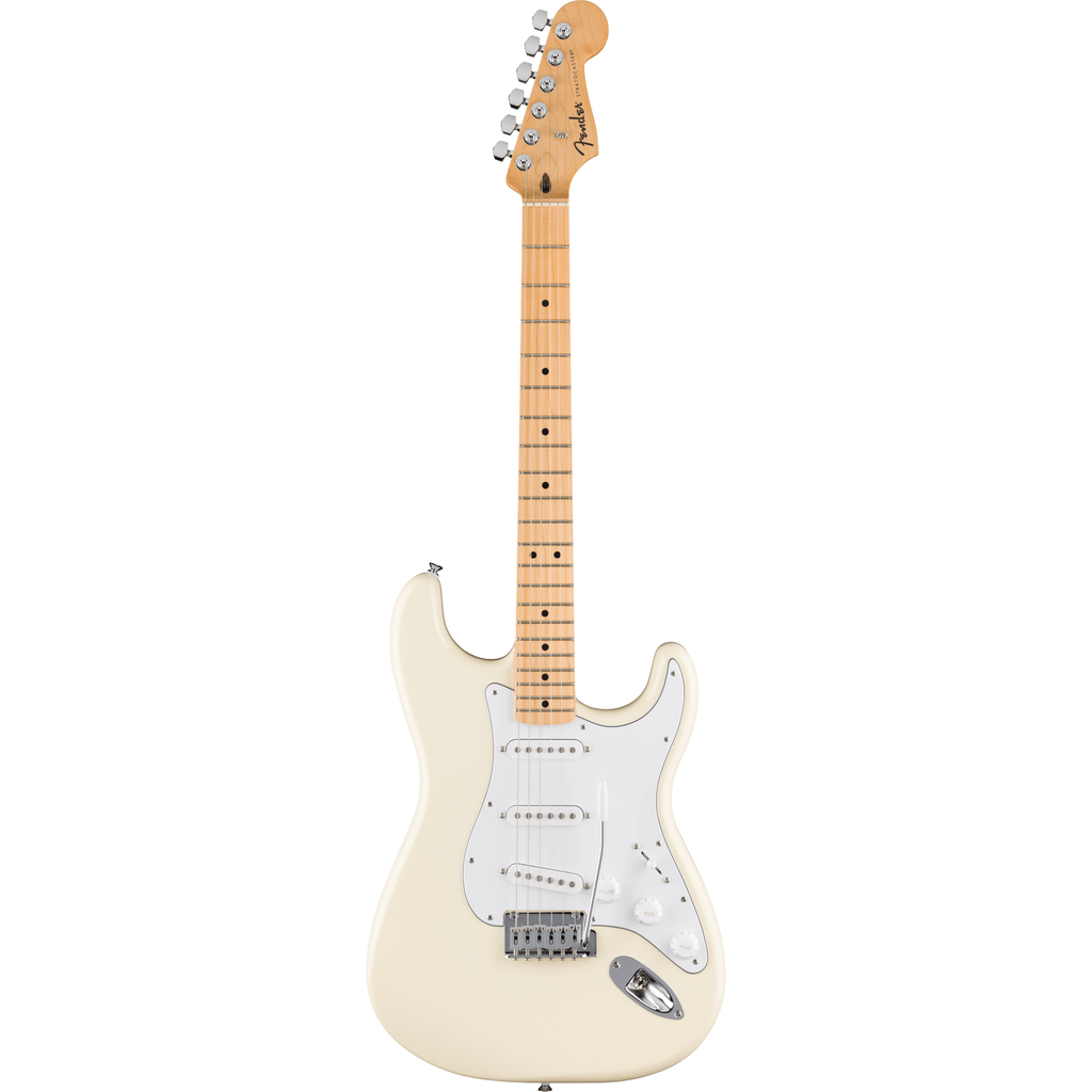 Fender Standard Stratocaster - Maple Fingerboard, Olympic White - View 2 | MusicMarket