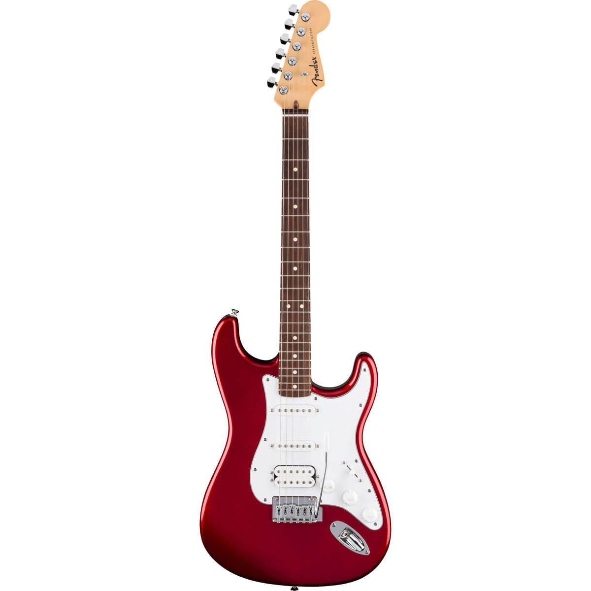 Fender Standard Stratocaster HSS - Laurel Fingerboard, White Pickguard, Candy Cola - View 2 | MusicMarket