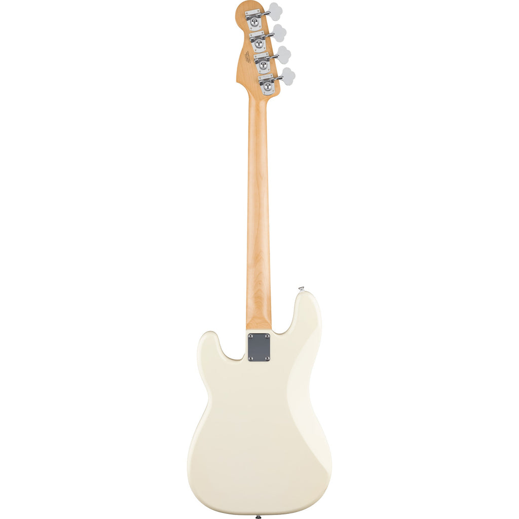 Fender Standard Precision Bass - Maple Fingerboard, Black Pickguard, Olympic White - View 3 | MusicMarket
