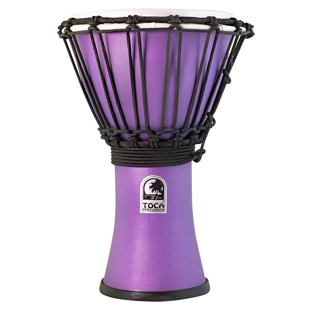 Toca 7-Inch Freestyle Colorsound Djembes - Matte Series - Set of 6 - View 6 | MusicMarket
