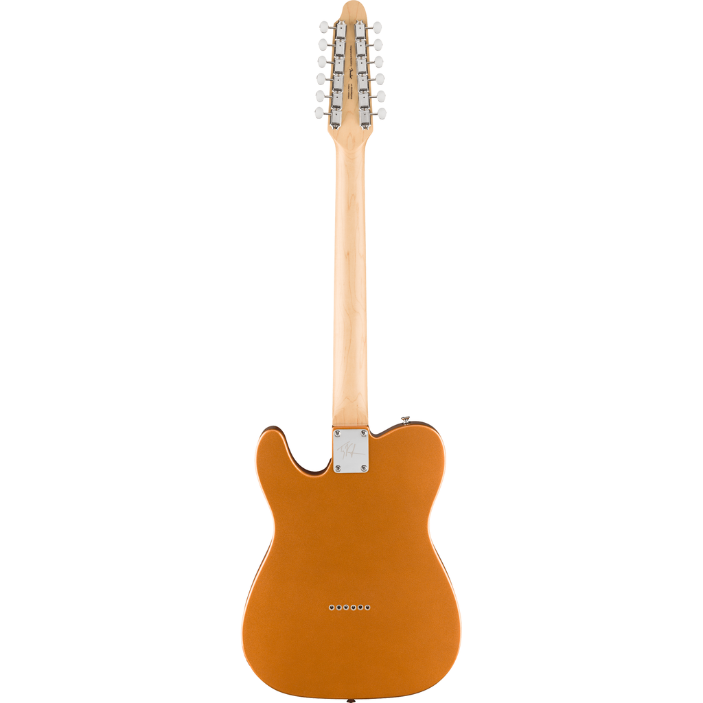 Squier Paranormal Troy Van Leeuwen Telecaster XII - Copper - View 3 | MusicMarket