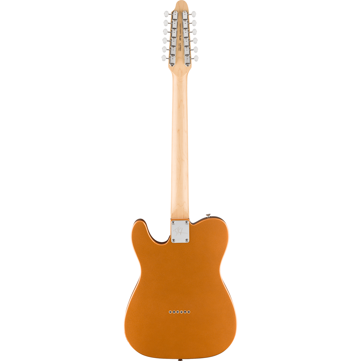 Squier Paranormal Troy Van Leeuwen Telecaster XII - Copper - View 3 | MusicMarket