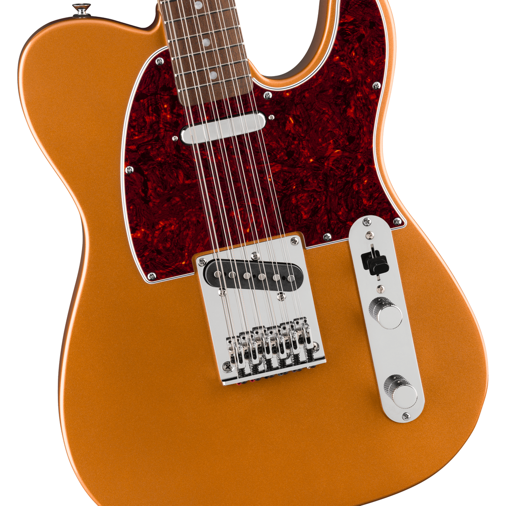 Squier Paranormal Troy Van Leeuwen Telecaster XII - Copper - View 6 | MusicMarket
