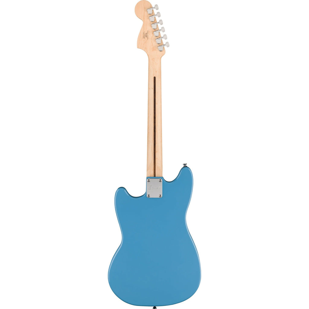 Squier Sonic Mustang HH, Laurel Fingerboard, Black Pickguard, California Blue - View 3 | MusicMarket