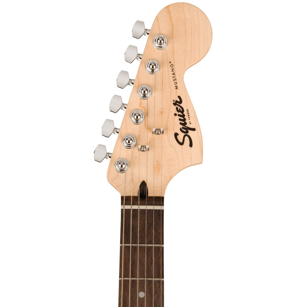Squier Sonic Mustang HH, Laurel Fingerboard, Black Pickguard, California Blue - View 4 | MusicMarket