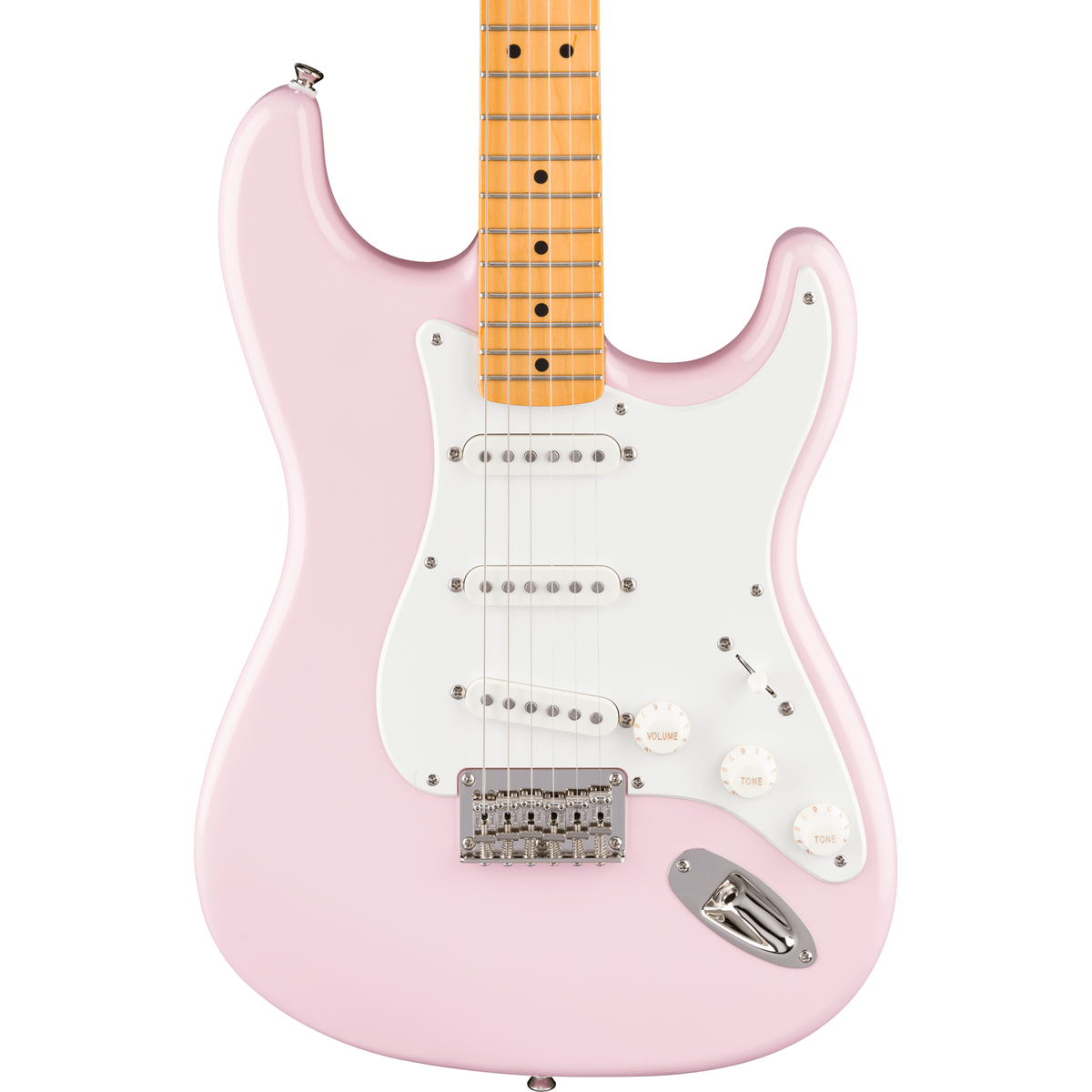 Squier Classic Vibe '50s Stratocaster HT Electric Guitar - Shell Pink - MusicMarket