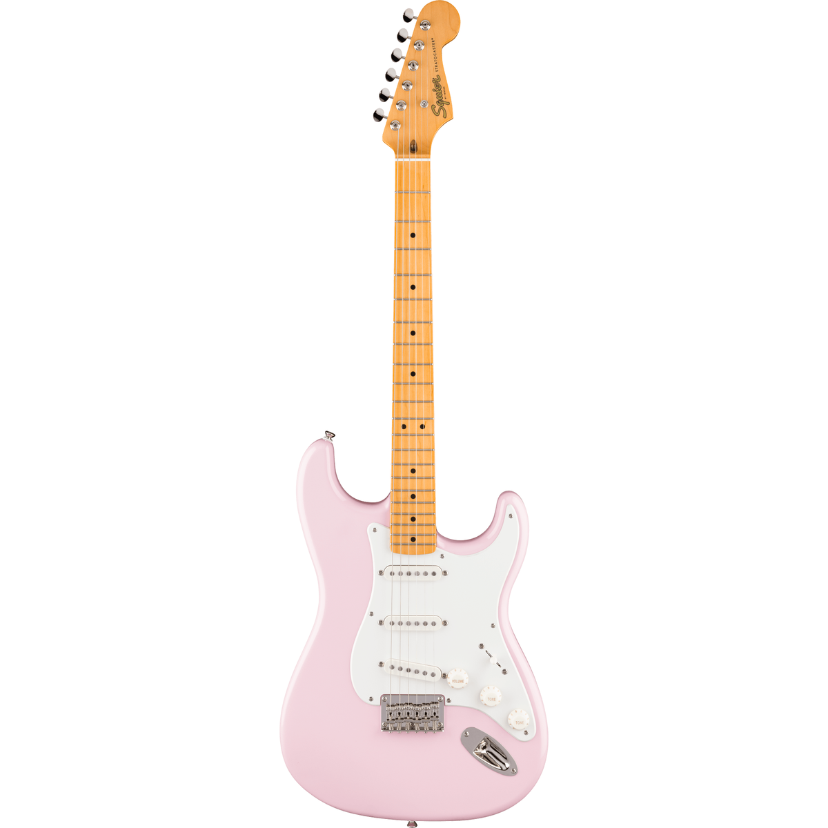 Squier Classic Vibe '50s Stratocaster HT Electric Guitar - Shell Pink - View 2 | MusicMarket