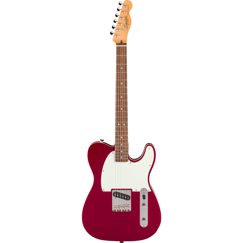 Squier Classic Vibe Custom Esquire Electric Guitar - Candy Apple Red - View 2 | MusicMarket
